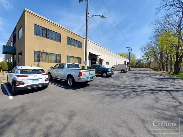 Industrial building in a perfect location to service the Greater Hartford Market: 94 Reed Ave, West Hartford, CT 06110
